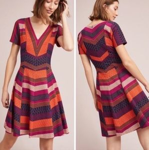 HD Paris in Paris Anthropologie Burbank Knit Dress XS